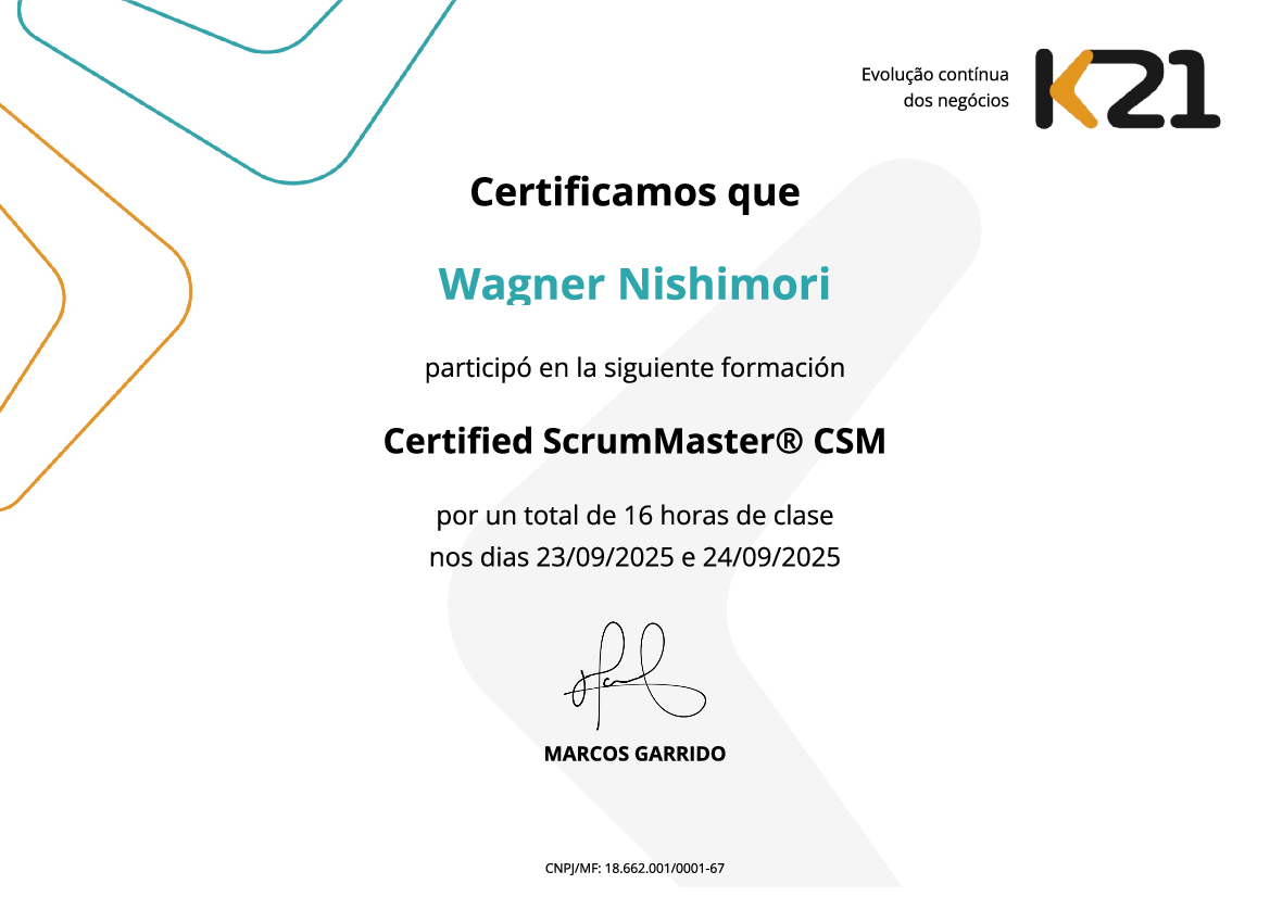 Certificado K21